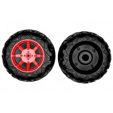 Set Ruota DX e SX Posteriore Polaris RZR900 Peg Perego - IRGI000009